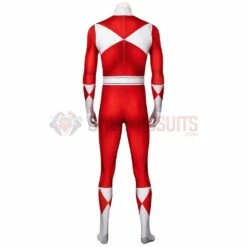 Red Power Ranger Cosplay Suit Classic Red Spandex Power Rangers Costumes 21 Red Power Ranger Cosplay Suit Classic Red Spandex Power Rangers Costumes -One Hero Suits Store j19071ca05