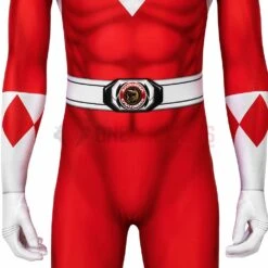 Red Power Ranger Cosplay Suit Classic Red Spandex Power Rangers Costumes 24 Red Power Ranger Cosplay Suit Classic Red Spandex Power Rangers Costumes -One Hero Suits Store j19071ca08