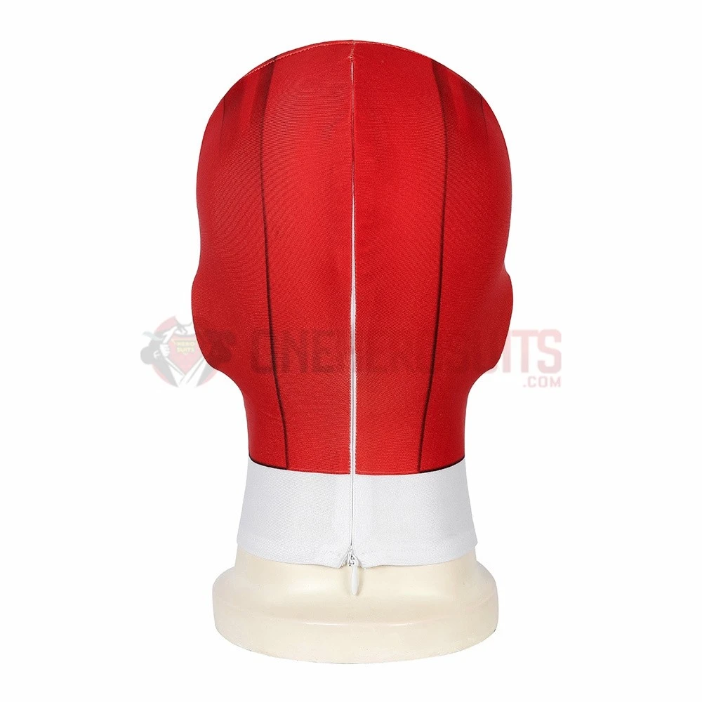 Red Power Ranger Cosplay Suit Classic Red Spandex Power Rangers Costumes 16 Red Power Ranger Cosplay Suit Classic Red Spandex Power Rangers Costumes - Image 14