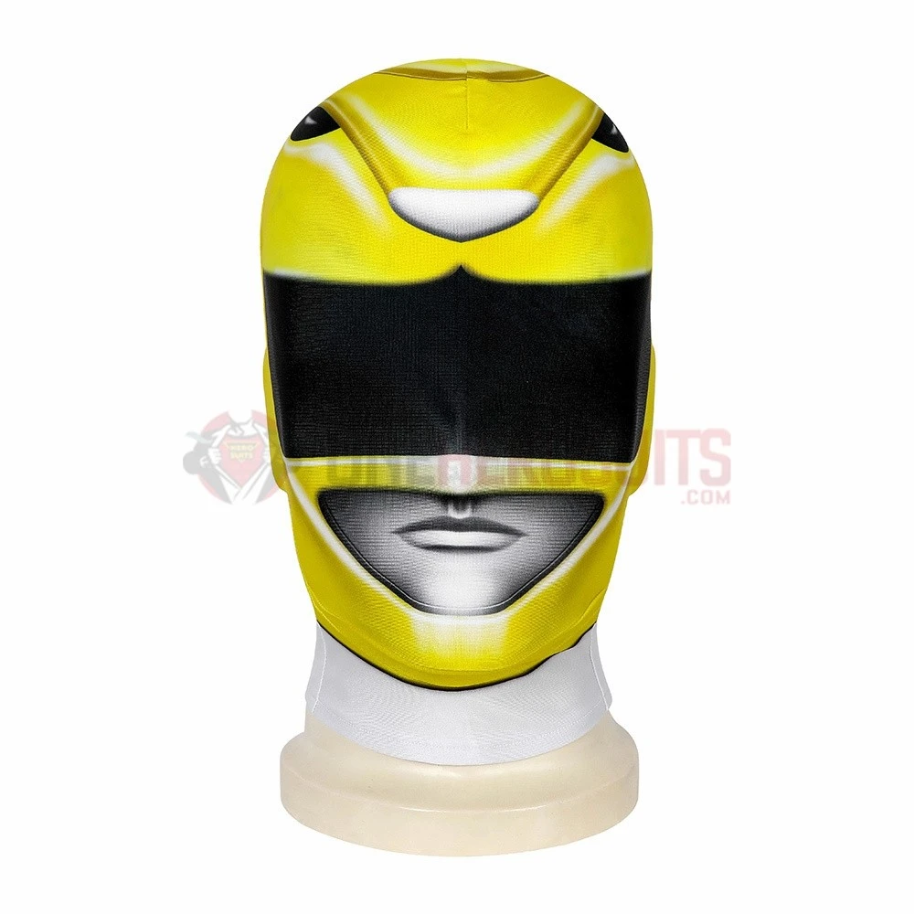 Yellow Power Ranger Suit Spandex Power Rangers Costumes Printed Edition 11 Yellow Power Ranger Suit Spandex Power Rangers Costumes Printed Edition - Image 9