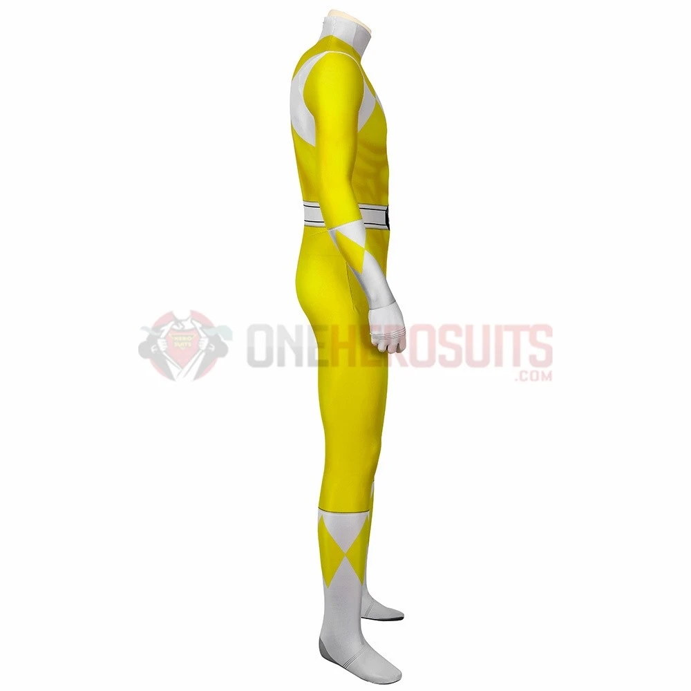 Yellow Power Ranger Suit Spandex Power Rangers Costumes Printed Edition 18 Yellow Power Ranger Suit Spandex Power Rangers Costumes Printed Edition - Image 16