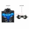 Gifts For Kids Titans Cosplay Suit Children Nightwing Blue Cosplay Bodysuit 1 Gifts For Kids Titans Cosplay Suit Children Nightwing Blue Cosplay Bodysuit -One Hero Suits Store j19074ea kida 13