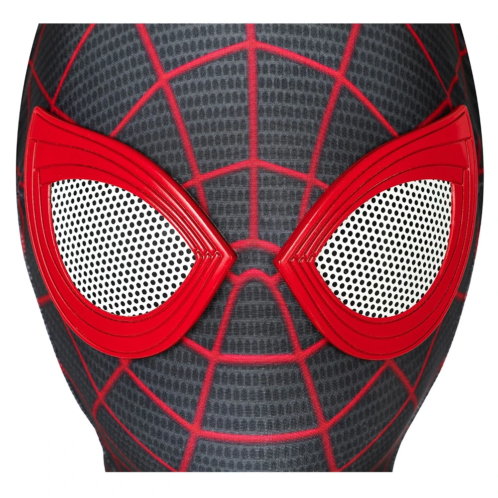 Kids Spider-man Miles Morales PS5 Cosplay Suit 13 Kids Spider-man Miles Morales PS5 Cosplay Suit - Image 11