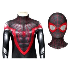 Kids Spider-man Miles Morales PS5 Cosplay Suit 21 Kids Spider-man Miles Morales PS5 Cosplay Suit -One Hero Suits Store j19075ba kida 6