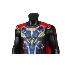 Thor 4 Love And Thunder Cosplay Costume Sleeveless Edition Spandex Bodysuit -One Hero Suits Store j21065baa 15