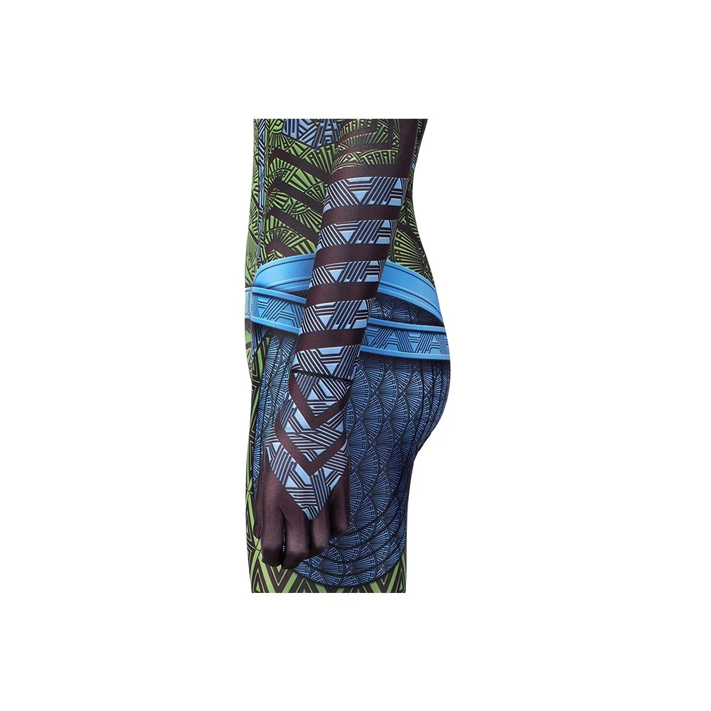 Black Panther 2 Cosplay Costume Wakanda Forever Nakia Spandex Bodysuit 12 Black Panther 2 Cosplay Costume Wakanda Forever Nakia Spandex Bodysuit - Image 10