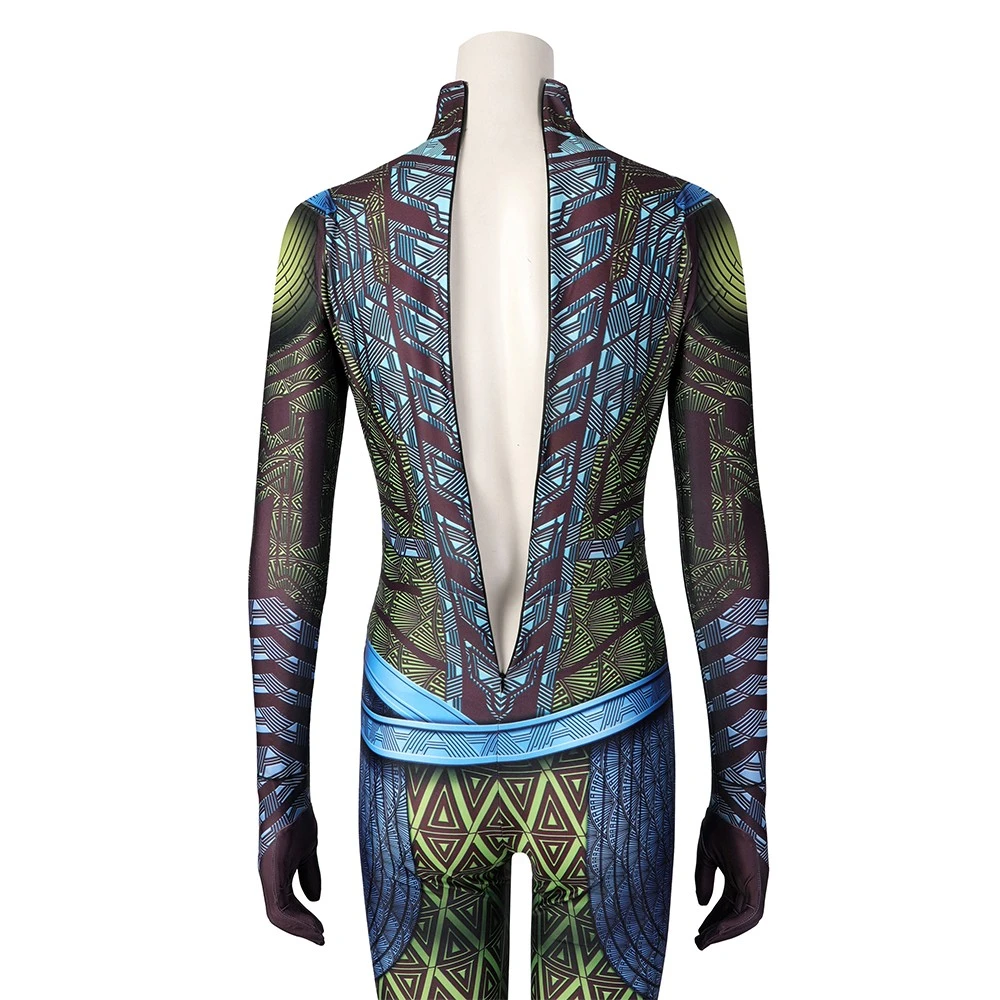 Black Panther 2 Cosplay Costume Wakanda Forever Nakia Spandex Bodysuit 16 Black Panther 2 Cosplay Costume Wakanda Forever Nakia Spandex Bodysuit - Image 14