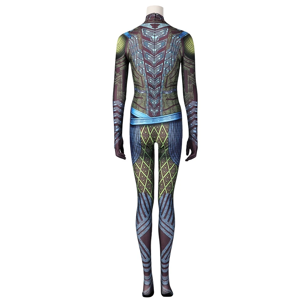 Black Panther 2 Cosplay Costume Wakanda Forever Nakia Spandex Bodysuit 17 Black Panther 2 Cosplay Costume Wakanda Forever Nakia Spandex Bodysuit - Image 15