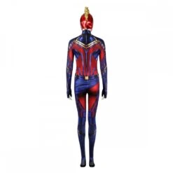 Captain Marvel Cosplay Costume Carol Danvers Spandex Bodysuit 37 Captain Marvel Cosplay Costume Carol Danvers Spandex Bodysuit -One Hero Suits Store j23024gaa 18