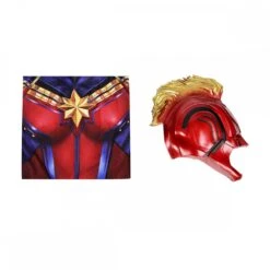 Captain Marvel Cosplay Costume Carol Danvers Spandex Bodysuit 22 Captain Marvel Cosplay Costume Carol Danvers Spandex Bodysuit -One Hero Suits Store j23024gaa 3
