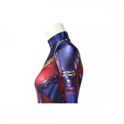 Captain Marvel Cosplay Costume Carol Danvers Spandex Bodysuit 26 Captain Marvel Cosplay Costume Carol Danvers Spandex Bodysuit -One Hero Suits Store j23024gaa 7