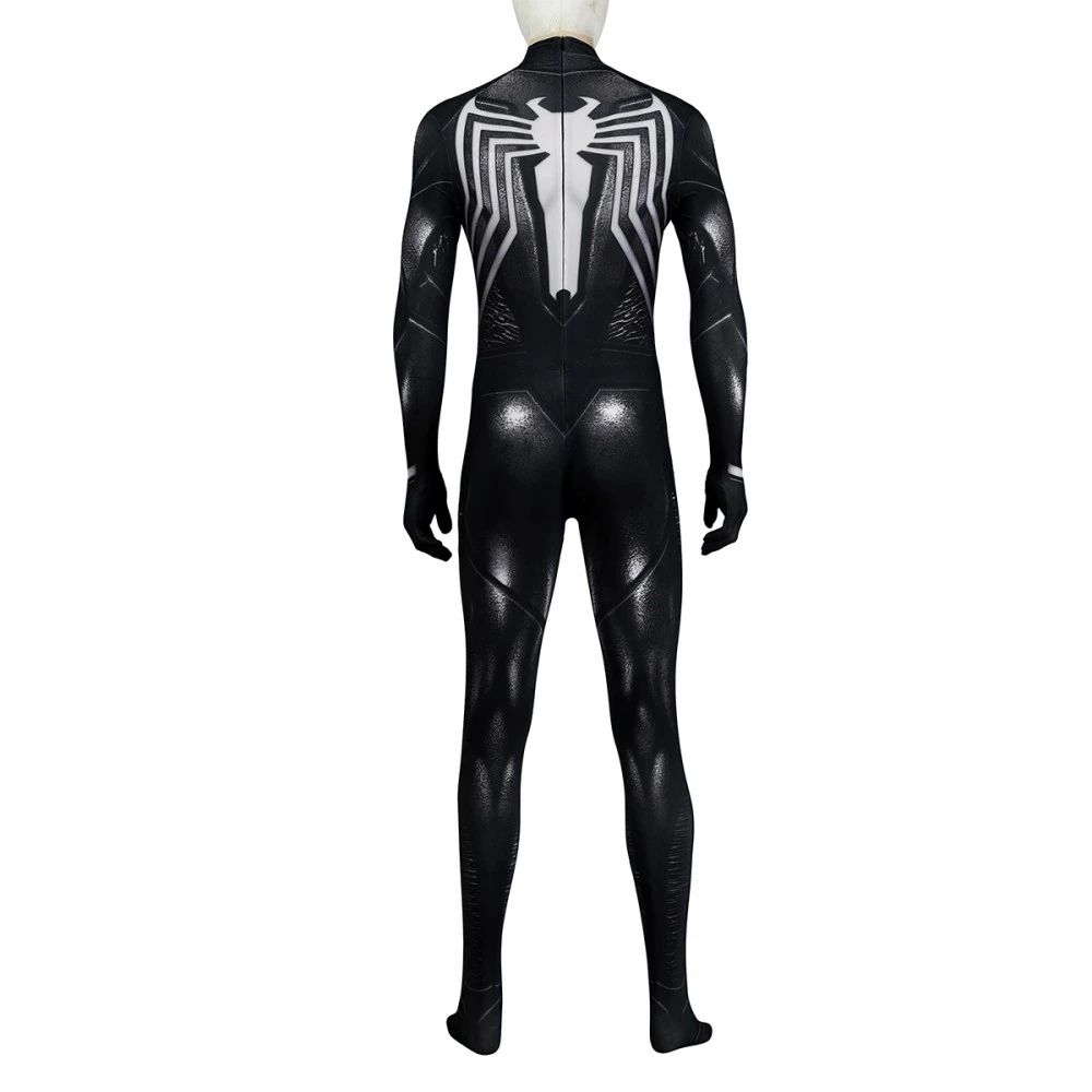 Venom Cosplay Costume Spiderman 2 Spandex Bodysuit 17 Venom Cosplay Costume Spiderman 2 Spandex Bodysuit - Image 15