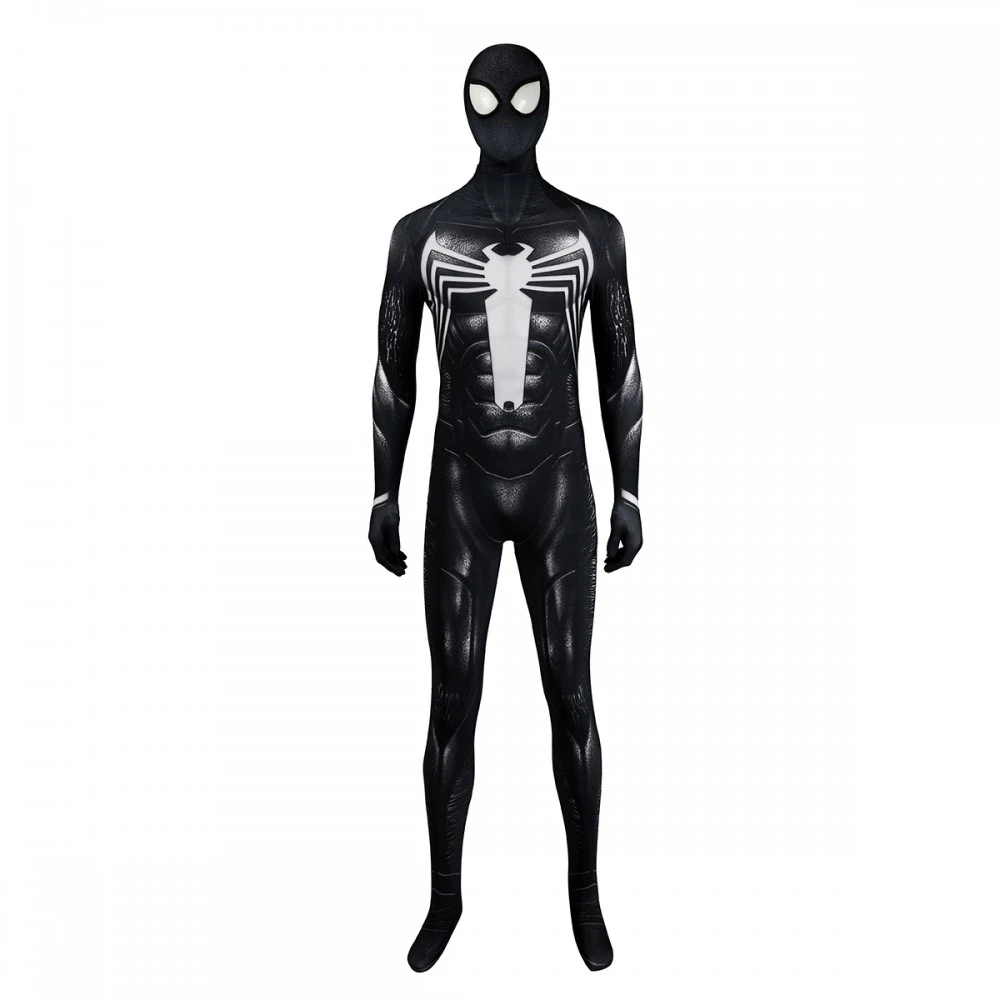 Venom Cosplay Costume Spiderman 2 Spandex Bodysuit 3 Venom Cosplay Costume Spiderman 2 Spandex Bodysuit