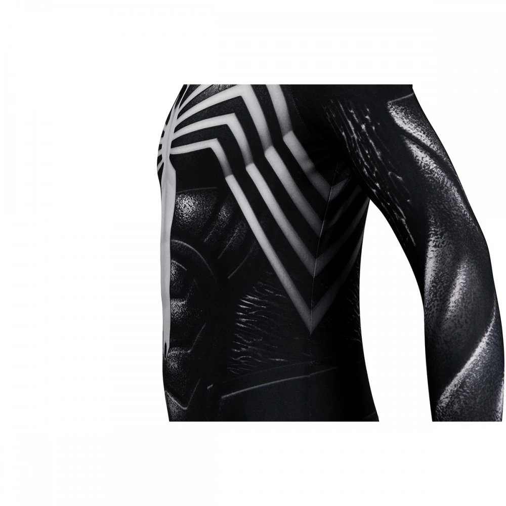 Venom Cosplay Costume Spiderman 2 Spandex Bodysuit 5 Venom Cosplay Costume Spiderman 2 Spandex Bodysuit - Image 3