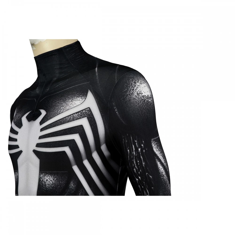 Venom Cosplay Costume Spiderman 2 Spandex Bodysuit 10 Venom Cosplay Costume Spiderman 2 Spandex Bodysuit - Image 8