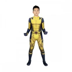 Gift For Kids Deadpool 3 Wolverine Cosplay Costumes Wolverine Halloween Suit 23 Gift For Kids Deadpool 3 Wolverine Cosplay Costumes Wolverine Halloween Suit -One Hero Suits Store j23037fa kida 11