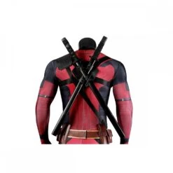 Deadpool 3 Wade Wilson Spandex Bodysuit With Accessories -One Hero Suits Store j23039baa 10