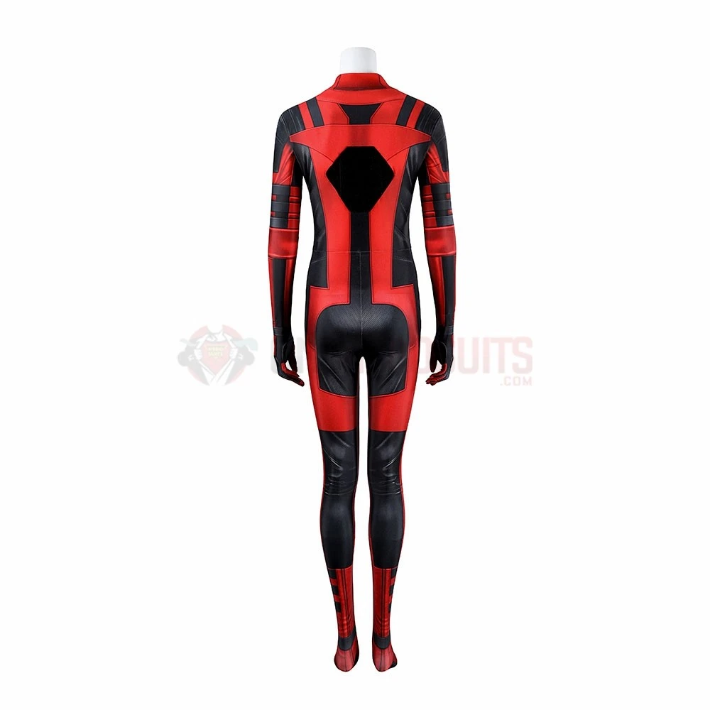 Lady Deadpool Cosplay Costume With Complex Accessories 14 Lady Deadpool Cosplay Costume With Complex Accessories - Image 12