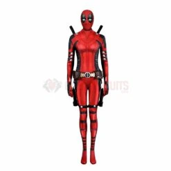 Lady Deadpool Cosplay Costume With Complex Accessories 23 Lady Deadpool Cosplay Costume With Complex Accessories -One Hero Suits Store j24018ba 1
