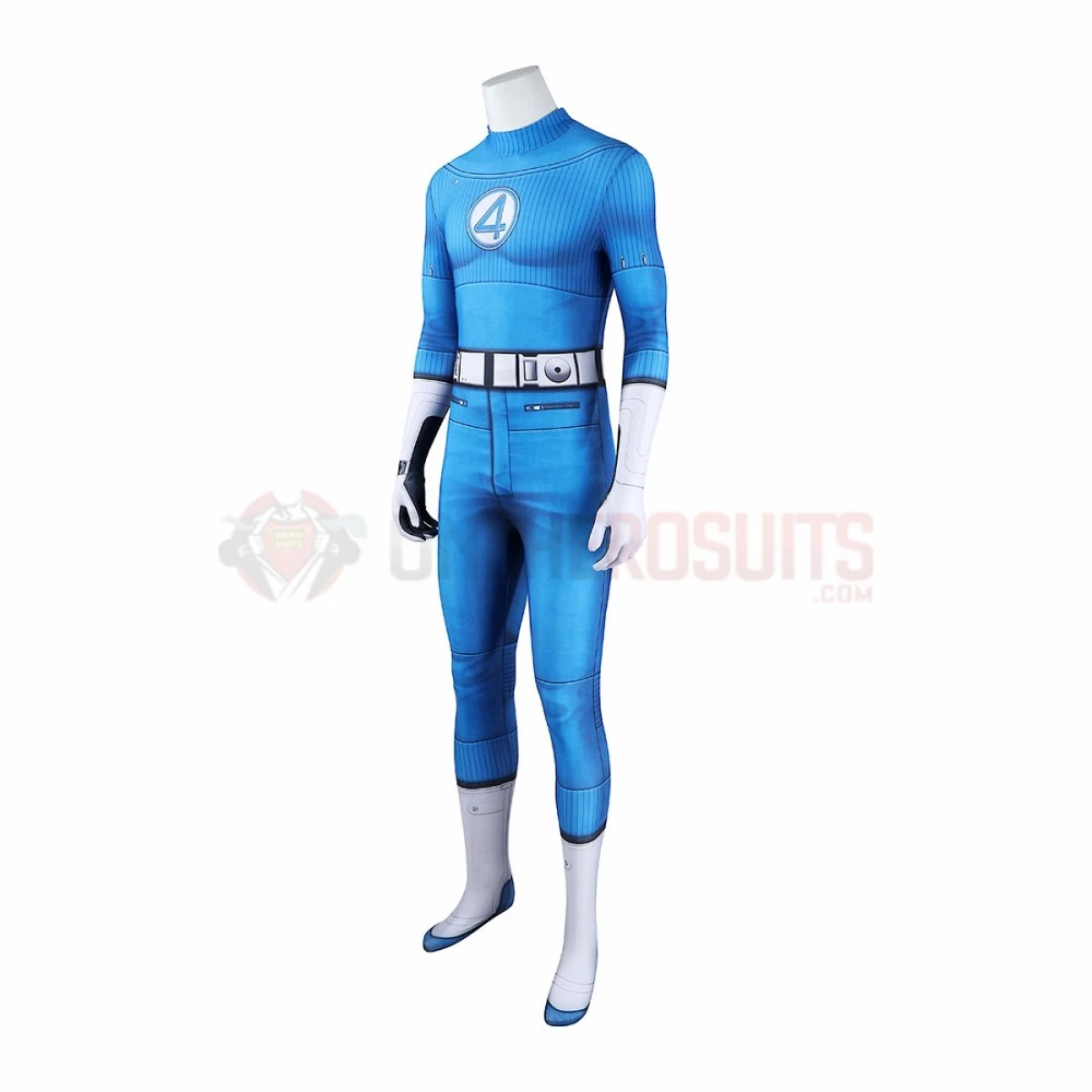 The Fantastic Four First Steps Reed Richards Cosplay Costume Mister Fantastic Jumpsuit 7 The Fantastic Four First Steps Reed Richards Cosplay Costume Mister Fantastic Jumpsuit - Image 5