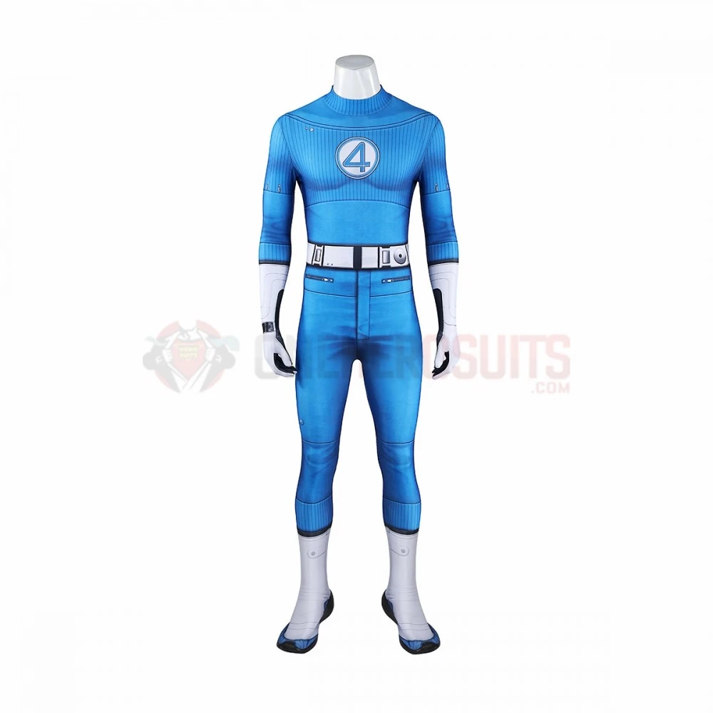 The Fantastic Four First Steps Reed Richards Cosplay Costume Mister Fantastic Jumpsuit 5 The Fantastic Four First Steps Reed Richards Cosplay Costume Mister Fantastic Jumpsuit - Image 3