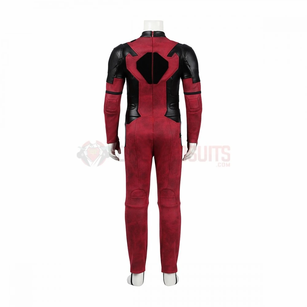 Kids Deadpool 3 Cosplay Costumes Wade Wilson Leather Edition Halloween Suits 12 Kids Deadpool 3 Cosplay Costumes Wade Wilson Leather Edition Halloween Suits - Image 10
