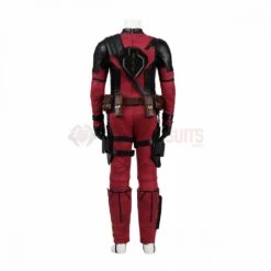 Kids Deadpool 3 Cosplay Costumes Wade Wilson Leather Edition Halloween Suits 29 Kids Deadpool 3 Cosplay Costumes Wade Wilson Leather Edition Halloween Suits -One Hero Suits Store kid564620