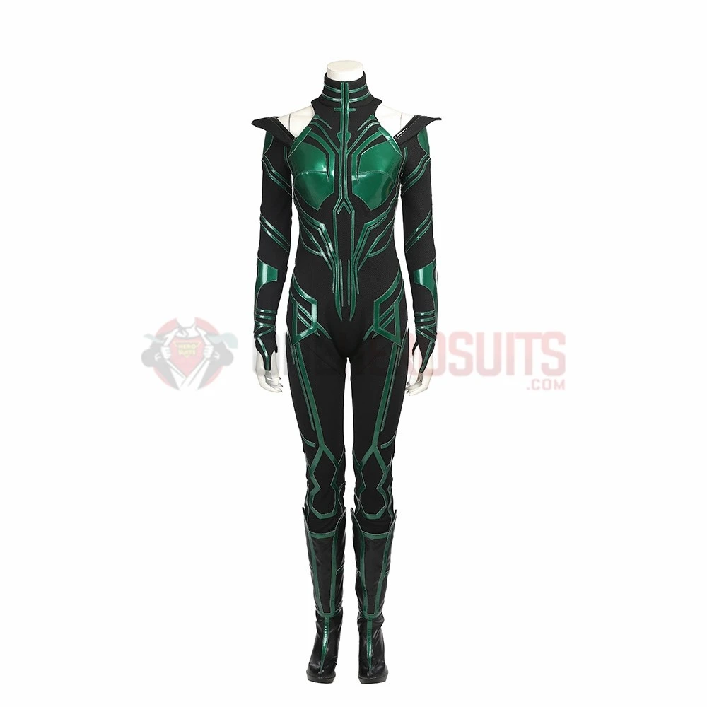 Hela Cosplay Costumes Thor Ragnarok Cosplay Suits Green Chest Version 8 Hela Cosplay Costumes Thor Ragnarok Cosplay Suits Green Chest Version - Image 6