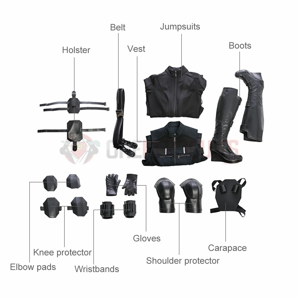 Black Widow Cosplay Costumes Classic Avengers Natasha Black Suits 3 Black Widow Cosplay Costumes Classic Avengers Natasha Black Suits