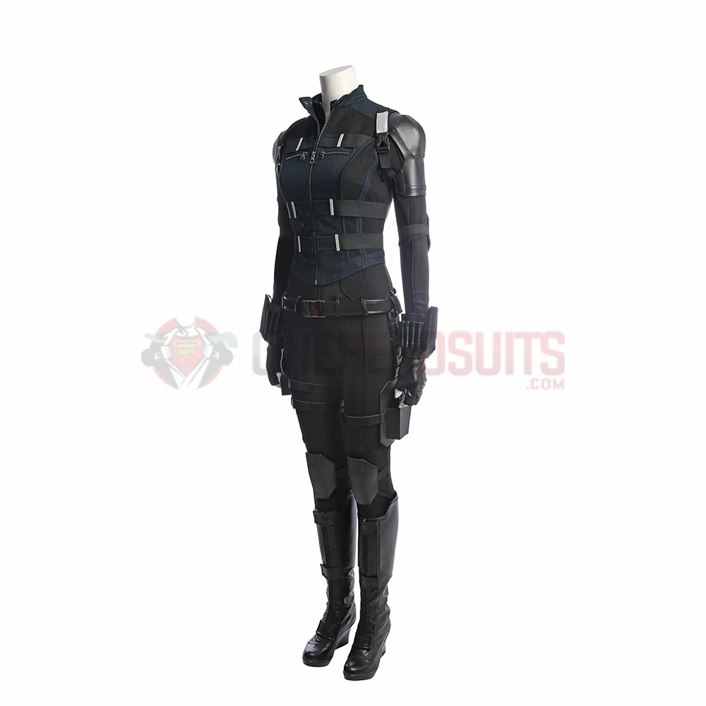 Black Widow Cosplay Costumes Classic Avengers Natasha Black Suits 5 Black Widow Cosplay Costumes Classic Avengers Natasha Black Suits - Image 3