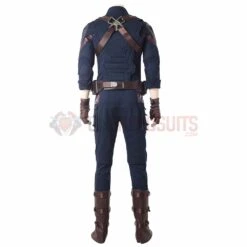 Captain America Cosplay Costumes Infinity War Movie Level Cosplay Suits -One Hero Suits Store m20180193a 2