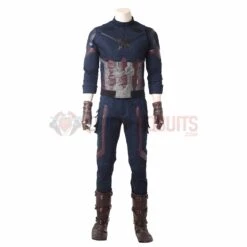 Captain America Cosplay Costumes Infinity War Movie Level Cosplay Suits -One Hero Suits Store m20180193a 5