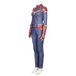 Captain Marvel Blue Cosplay Costumes Carol Danvers High Boots Version -One Hero Suits Store m20180239a 15