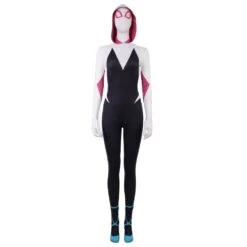 Gwen Stacy Cosplay Costumes Into The Spider Verse Spider Girl Gwen Suits