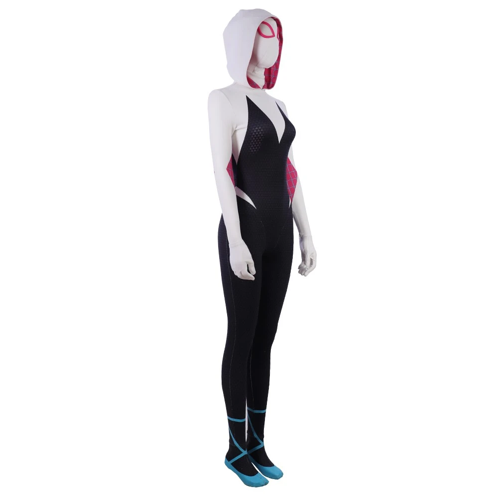 Gwen Stacy Cosplay Costumes Into The Spider Verse Spider Girl Gwen Suits 5 Gwen Stacy Cosplay Costumes Into The Spider Verse Spider Girl Gwen Suits - Image 3