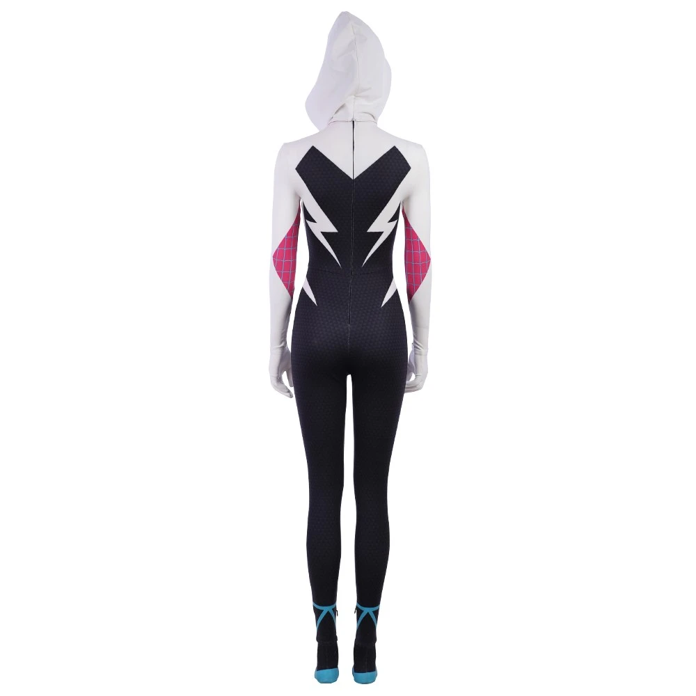 Gwen Stacy Cosplay Costumes Into The Spider Verse Spider Girl Gwen Suits 6 Gwen Stacy Cosplay Costumes Into The Spider Verse Spider Girl Gwen Suits - Image 4