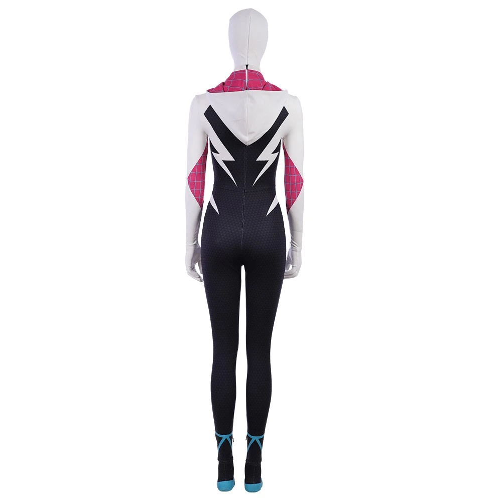 Gwen Stacy Cosplay Costumes Into The Spider Verse Spider Girl Gwen Suits 7 Gwen Stacy Cosplay Costumes Into The Spider Verse Spider Girl Gwen Suits - Image 5