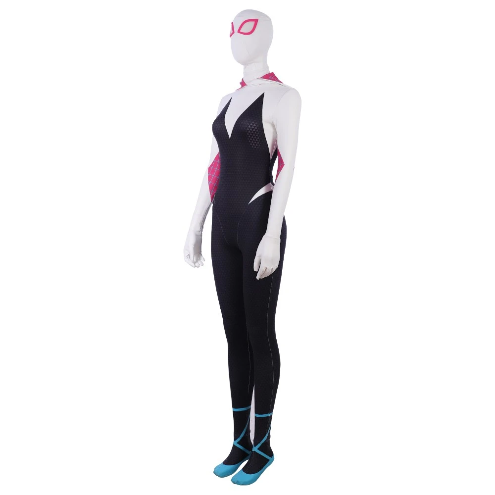 Gwen Stacy Cosplay Costumes Into The Spider Verse Spider Girl Gwen Suits 8 Gwen Stacy Cosplay Costumes Into The Spider Verse Spider Girl Gwen Suits - Image 6