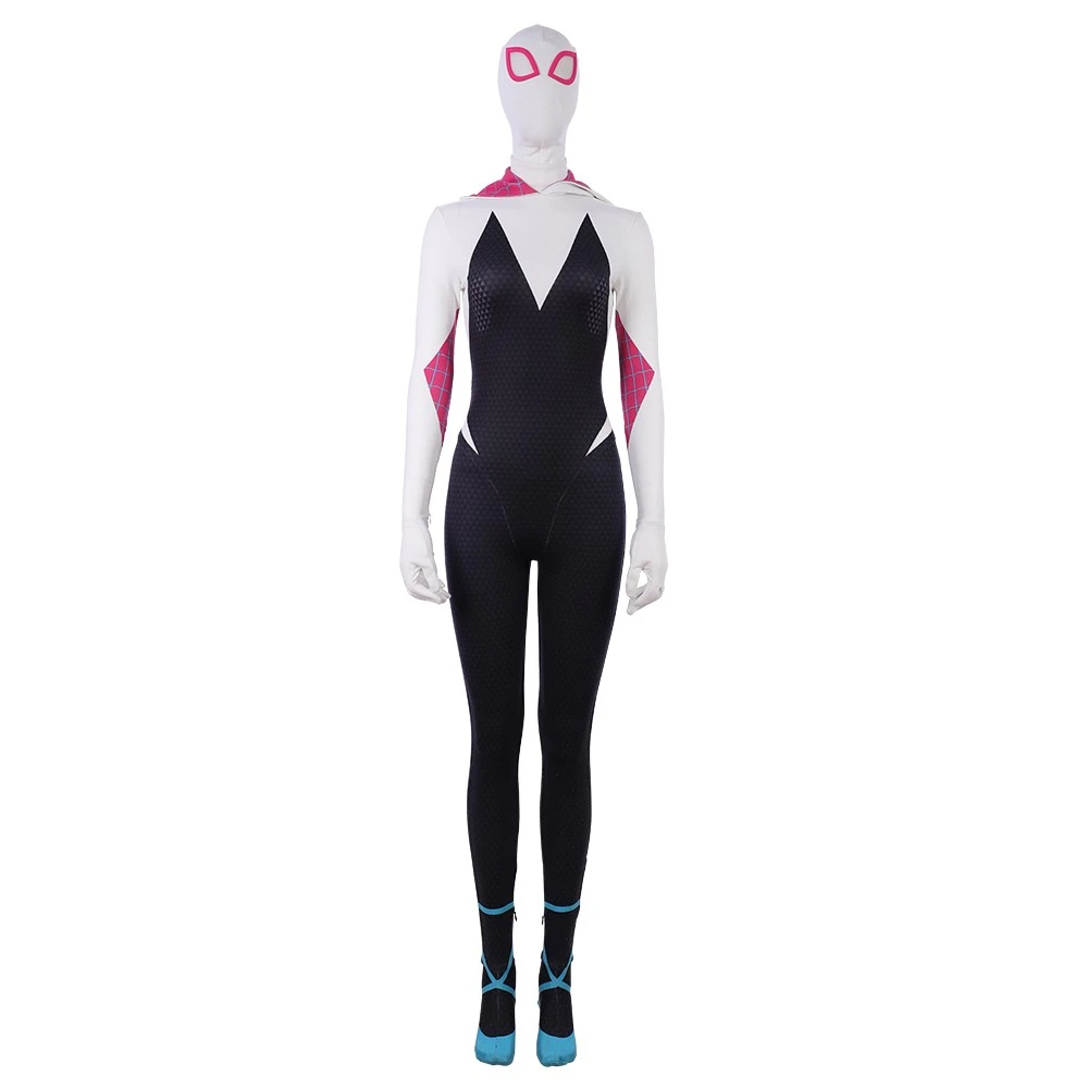 Gwen Stacy Cosplay Costumes Into The Spider Verse Spider Girl Gwen Suits 9 Gwen Stacy Cosplay Costumes Into The Spider Verse Spider Girl Gwen Suits - Image 7