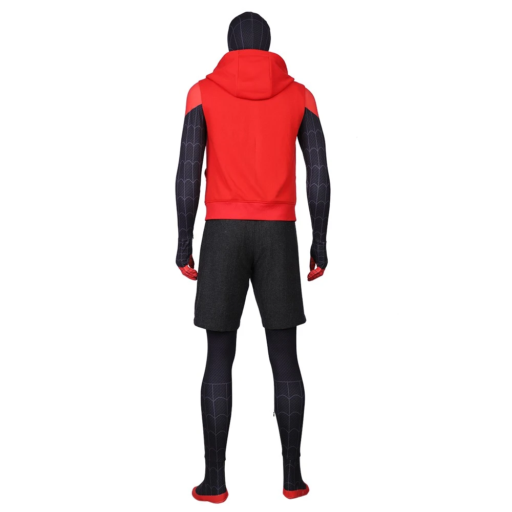 Miles Morales Cosplay Costumes Spider Man Into The Spider Verse Miles Green Coat 16 Miles Morales Cosplay Costumes Spider Man Into The Spider Verse Miles Green Coat - Image 14