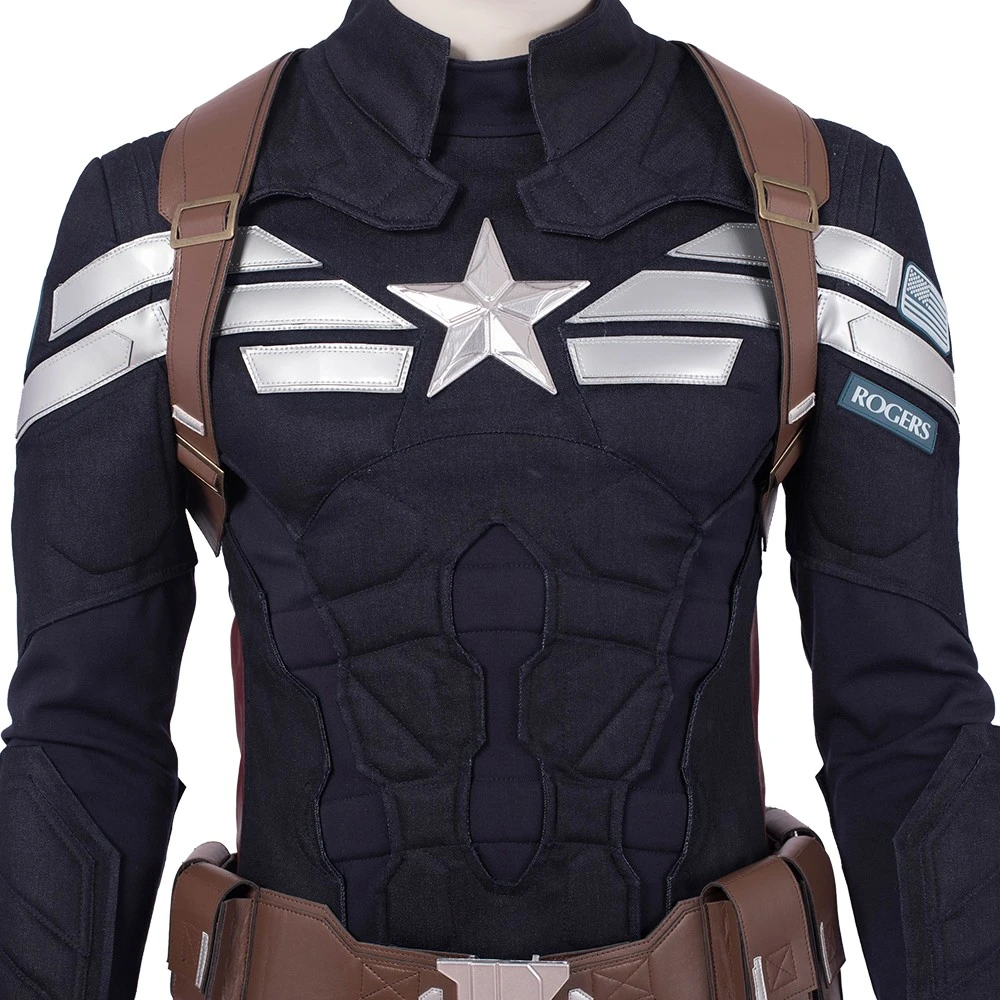 Captain America Cosplay Costumes Avengers Endgame Cosplay Suits 8 Captain America Cosplay Costumes Avengers Endgame Cosplay Suits - Image 6