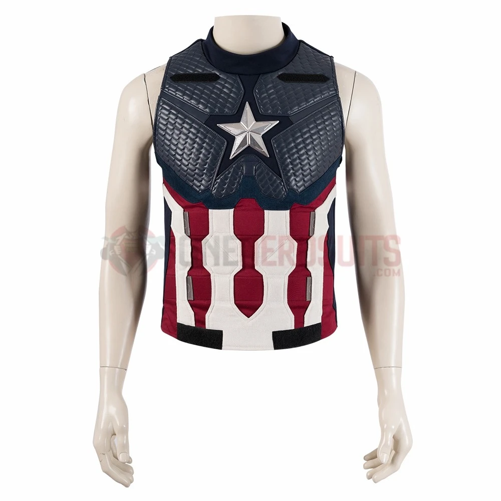 Captain America Cosplay Costumes Endgame Movie Level Suits 14 Captain America Cosplay Costumes Endgame Movie Level Suits - Image 12