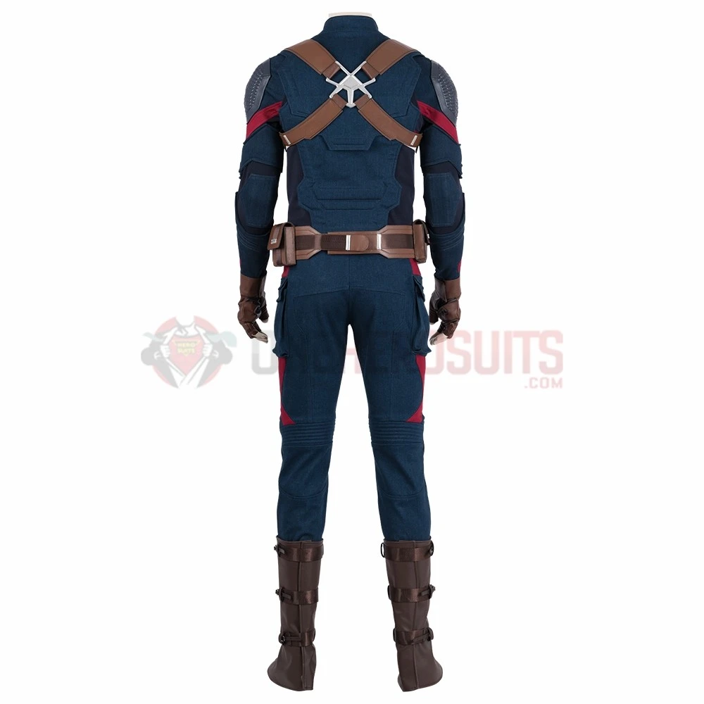 Captain America Cosplay Costumes Endgame Movie Level Suits 12 Captain America Cosplay Costumes Endgame Movie Level Suits - Image 10