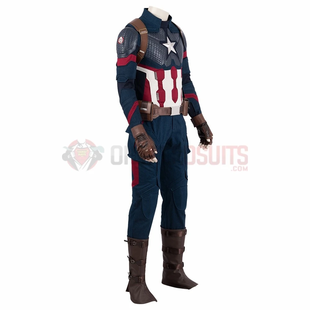 Captain America Cosplay Costumes Endgame Movie Level Suits 10 Captain America Cosplay Costumes Endgame Movie Level Suits - Image 8