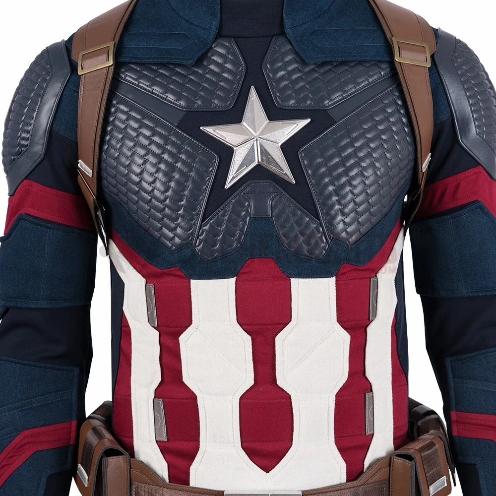 Captain America Cosplay Costumes Endgame Movie Level Suits 22 Captain America Cosplay Costumes Endgame Movie Level Suits - Image 20
