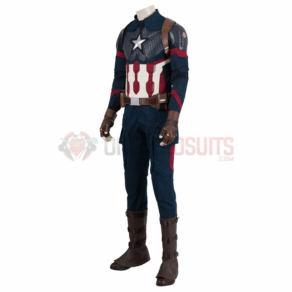 Captain America Cosplay Costumes Endgame Movie Level Suits 5 Captain America Cosplay Costumes Endgame Movie Level Suits - Image 3