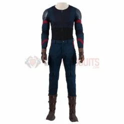 Captain America Cosplay Costumes Endgame Movie Level Suits 30 Captain America Cosplay Costumes Endgame Movie Level Suits -One Hero Suits Store m20190266a 5