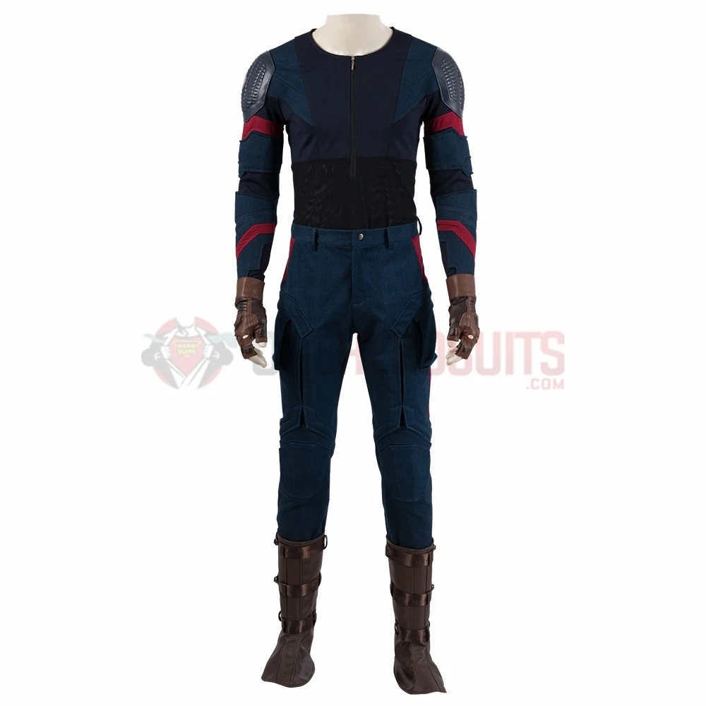 Captain America Cosplay Costumes Endgame Movie Level Suits 11 Captain America Cosplay Costumes Endgame Movie Level Suits - Image 9