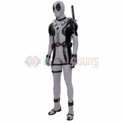 Deadpool Wade Wilson Cosplay Costumes Leather White X Force Edition -One Hero Suits Store m20200353a 21