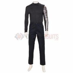 The Falcon And The Winter Soldier Cosplay Costumes The Winter Soldier Leather Suits -One Hero Suits Store m20210369a 9